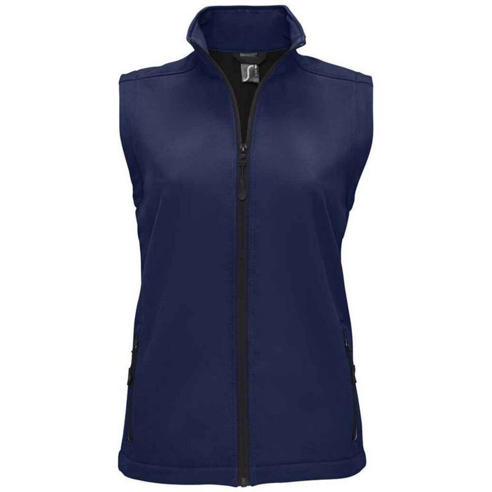 SOLS Womens/Ladies Race Softshell Vest / French Navy